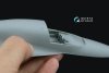 Quinta Studio QD+72157 Su-34 3D-Printed coloured Interior on decal paper (Trumpeter) (with 3D-printed resin part) 1/72